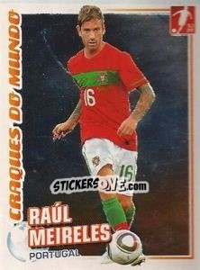 Figurina Raul Meireles (Portugal) - Futebol 2010-2011 - Panini