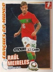 Sticker Raul Meireles (Portugal) - Futebol 2010-2011 n. 333 - Panini