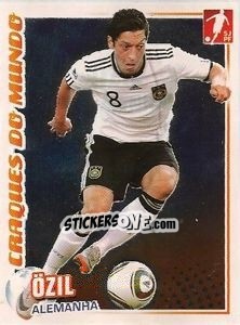 Sticker Mesut Ozil (Alemanha) - Futebol 2010-2011 n. 338 - Panini