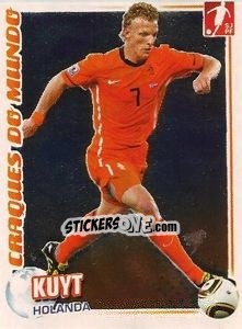 Sticker Dirk Kuyt (Holanda) - Futebol 2010-2011 n. 340 - Panini
