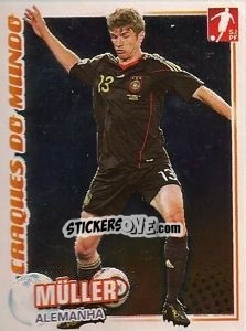 Sticker Thomas Muller (Alemanha) - Futebol 2010-2011 n. 342 - Panini