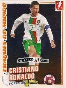 Sticker Cristiano Ronaldo (Portugal) - Futebol 2010-2011 n. 343 - Panini