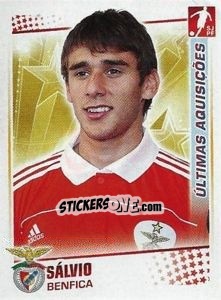 Sticker Salvio (Benfica) - Futebol 2010-2011 n. 356 - Panini