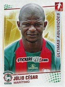 Sticker Julio Cesar (Maritimo) - Futebol 2010-2011 n. 360 - Panini