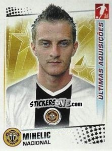 Sticker Mihelic (Nacional) - Futebol 2010-2011 n. 364 - Panini