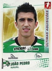 Sticker Joao Pedro (Naval) - Futebol 2010-2011 - Panini