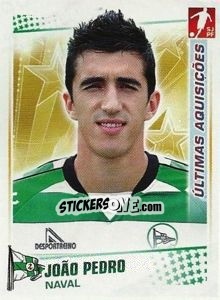 Sticker Joao Pedro (Naval) - Futebol 2010-2011 n. 365 - Panini