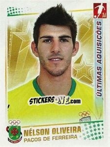 Sticker Nelson Oliveira (P.Ferreira) - Futebol 2010-2011 n. 368 - Panini