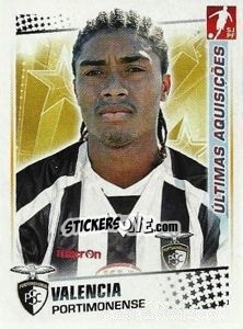 Sticker Valencia (Portimonense) - Futebol 2010-2011 n. 369 - Panini