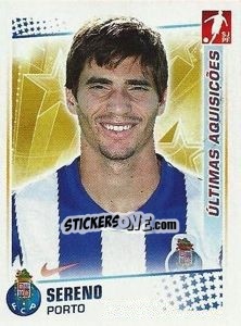 Sticker Sereno (Porto) - Futebol 2010-2011 n. 372 - Panini