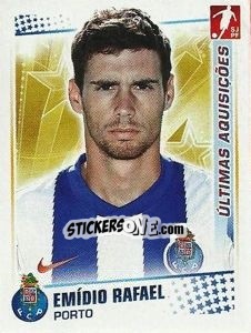 Sticker Emidio Rafael (Porto) - Futebol 2010-2011 - Panini