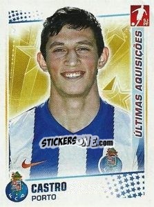 Figurina Castro (Porto) - Futebol 2010-2011 - Panini