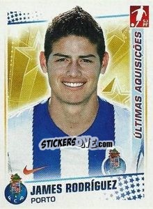 Sticker James Rodriguez (Porto) - Futebol 2010-2011 n. 377 - Panini