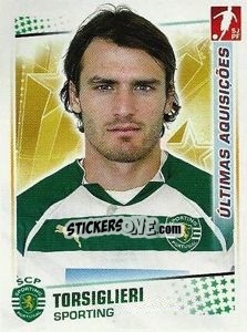 Sticker Torsiglieri (Sporting) - Futebol 2010-2011 - Panini