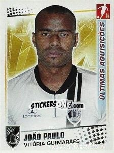 Sticker Joao Paulo (V.Guimaraes) - Futebol 2010-2011 n. 385 - Panini