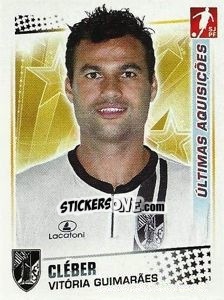 Sticker Cleber (V.Guimaraes) - Futebol 2010-2011 - Panini