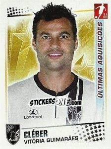 Sticker Cleber (V.Guimaraes) - Futebol 2010-2011 n. 386 - Panini