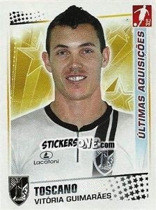 Sticker Toscano (V.Guimaraes) - Futebol 2010-2011 n. 387 - Panini