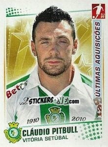 Sticker Claudio Pitbull (V.Setubal) - Futebol 2010-2011 n. 388 - Panini