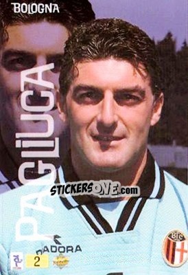 Sticker Pagliuca - Top Calcio 1999-2000 - Mundicromo