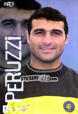 Sticker Peruzzi - Top Calcio 1999-2000 n. 5 - Mundicromo