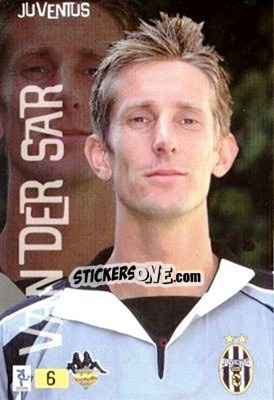 Sticker Van Der Sar - Top Calcio 1999-2000 n. 6 - Mundicromo