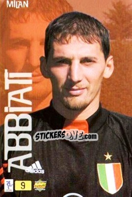 Sticker Abbiati - Top Calcio 1999-2000 n. 9 - Mundicromo