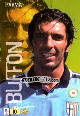 Sticker Buffon - Top Calcio 1999-2000 n. 10 - Mundicromo