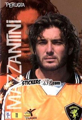 Figurina Mazzantini - Top Calcio 1999-2000 - Mundicromo