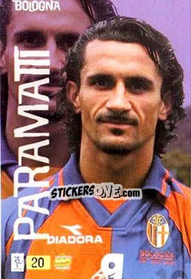 Sticker Paramatti - Top Calcio 1999-2000 - Mundicromo