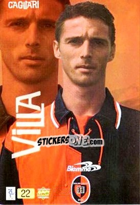 Cromo Villa - Top Calcio 1999-2000 n. 22 - Mundicromo
