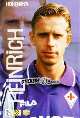 Figurina Heinrich - Top Calcio 1999-2000 - Mundicromo