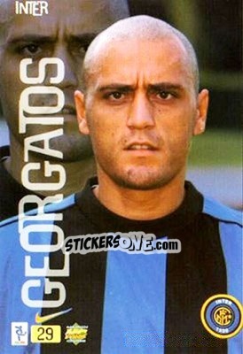 Sticker Georgatos - Top Calcio 1999-2000 - Mundicromo