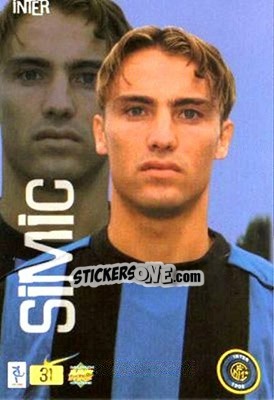 Figurina Simic - Top Calcio 1999-2000 - Mundicromo