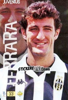 Sticker Ferrara - Top Calcio 1999-2000 - Mundicromo