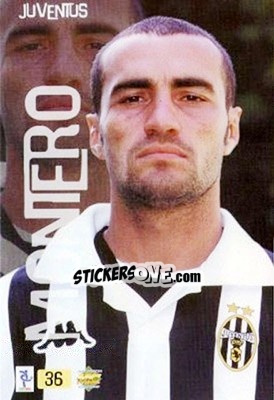 Sticker Montero - Top Calcio 1999-2000 n. 36 - Mundicromo