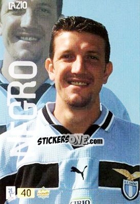 Sticker Negro - Top Calcio 1999-2000 - Mundicromo