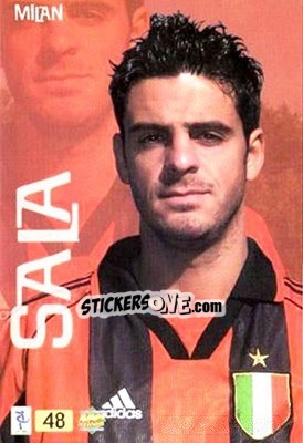 Figurina Sala - Top Calcio 1999-2000 - Mundicromo