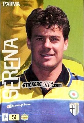 Sticker Serena - Top Calcio 1999-2000 n. 51 - Mundicromo