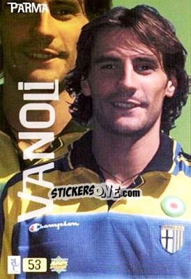 Sticker Vanoli - Top Calcio 1999-2000 - Mundicromo