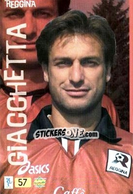 Sticker Giacchetta - Top Calcio 1999-2000 - Mundicromo