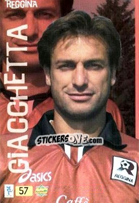 Sticker Giacchetta - Top Calcio 1999-2000 n. 57 - Mundicromo