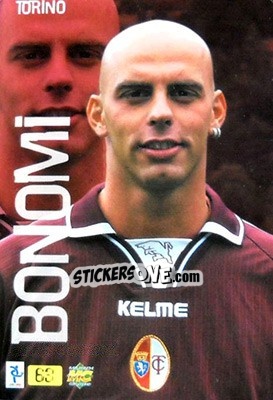 Sticker Bonomi - Top Calcio 1999-2000 n. 63 - Mundicromo