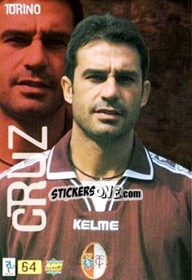 Sticker Cruz - Top Calcio 1999-2000 n. 64 - Mundicromo