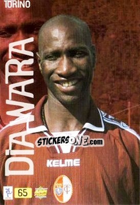 Sticker Diawara - Top Calcio 1999-2000 - Mundicromo