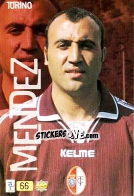 Figurina Mendez - Top Calcio 1999-2000 n. 66 - Mundicromo