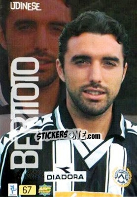 Figurina Bertotto - Top Calcio 1999-2000 - Mundicromo