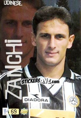 Sticker Zanchi - Top Calcio 1999-2000 - Mundicromo