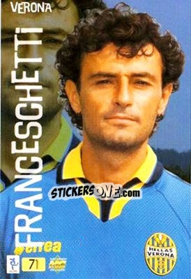 Figurina Franceschetti - Top Calcio 1999-2000 - Mundicromo
