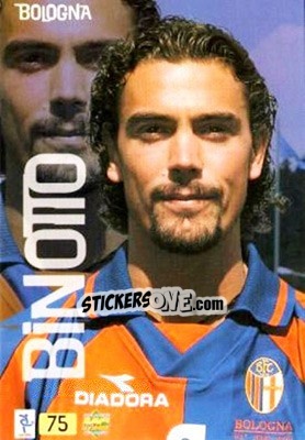 Sticker Binotto - Top Calcio 1999-2000 n. 75 - Mundicromo
